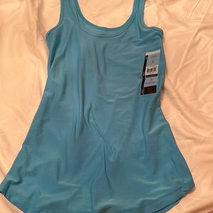 Blue tank